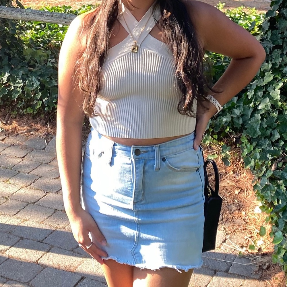 Jean skirt